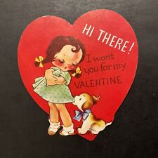 Vtg valentine card for sale  Hobe Sound