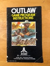 Usado, Atari 2600 Manual Outlaw comprar usado  Enviando para Brazil