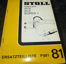 Stoll frontlader ersatzteillis gebraucht kaufen  Künzing
