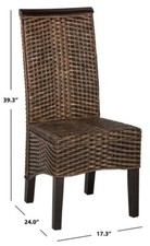 Safavieh ilya wicker for sale  Whitestown