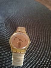 Swatch uhr beige gebraucht kaufen  Köln