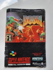 Doom snes anleitung gebraucht kaufen  Potsdam