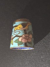 Antique cloisonné sewing for sale  MILTON KEYNES