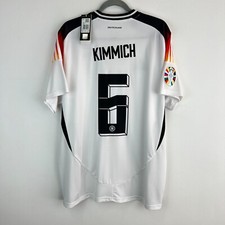 Camisa de futebol masculina Adidas Home Alemanha 2024 tamanho XL Joshua Kimmich, usado comprar usado  Enviando para Brazil