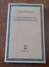 Giorgio manganelli letteratura usato  Palermo