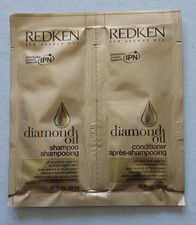 Pacote de amostra de xampu condicionador Redken Diamond Oil 0,35 fl. oz. (pacote com 3) comprar usado  Enviando para Brazil