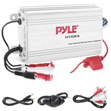 Amplificador de potência marinho Pyle PLMRMP3A 800W 4 canais impermeável MP3/iPod comprar usado  Enviando para Brazil