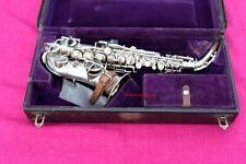 1922 Martin ‘Handcraft’ sax soprano, curvo, prata #33k comprar usado  Enviando para Brazil