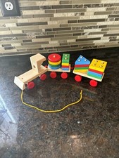 Wooden train shape for sale  Harrison Township
