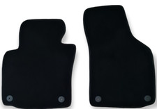 Tapetes de assoalho dianteiros de carro veludo para VW Golf Mk5 forros de tapete preto impermeável 2 peças, usado comprar usado  Enviando para Brazil