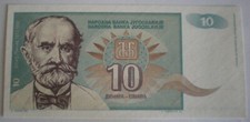 Banconota yugoslavia dinari usato  Ruvo di Puglia