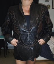 Manteau cuir d'occasion  Rueil-Malmaison