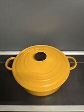 Creuset cocotte fonte d'occasion  Moyenmoutier