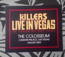 Ímã promocional THE KILLERS Live In Las Vegas agosto 2024 ☆ CEASARS PALACE , usado comprar usado  Enviando para Brazil