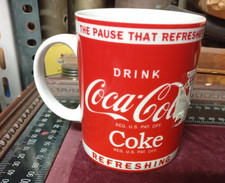Tazza ceramica cocacola usato  Italia
