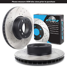Front drilled grooved for sale  UK