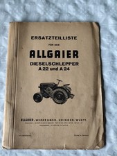 Riginal allgaier a22 gebraucht kaufen  Spraitbach