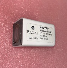 Usado, NORSAT 4507AF KU BAND LNB PLL  10.75 Ghz  Range  11.7-12.2 Ghz   Wr 75 Tested comprar usado  Enviando para Brazil