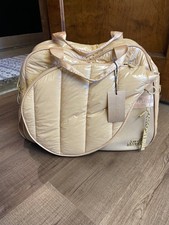 Bolsa de tênis acolchoada Steve Madden estilo buffer dourada comprar usado  Enviando para Brazil