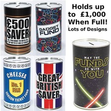 Large savings tin for sale  NORWICH