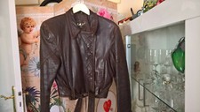 Damenbluson lederjacke braun gebraucht kaufen  Berlin