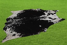 Tapete de couro de vaca 100% genuíno tapete de área couro 25,00 pés quadrados (60"x60") A-778 comprar usado  Enviando para Brazil