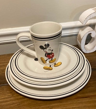 Conjunto de 4 pratos vintage Disney Plates Mickey Mouse, usado comprar usado  Enviando para Brazil