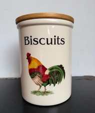 Vintage biscuit crock for sale  LONDON