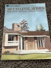 Vtg. Home Planners Inc. Multi Level Homes Split Level Bi-Level Designs comprar usado  Enviando para Brazil