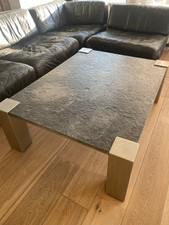 Couchtisch schiefer edelstahlf gebraucht kaufen  Berlin