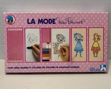 Vintage La Mode Miss Petticoat Kit de Prato de Esfregar Frottage Girl Arte Rosa 1980 comprar usado  Enviando para Brazil