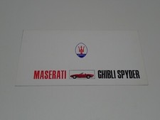 Maserati ghibli spyder usato  Villar Focchiardo