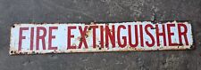 metal extinguisher fire sign for sale  Stone Creek