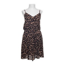 Shein, Sukienka, Rozmiar: L, JIT164, Brązowy/Czarny, Elastan/Poliester, Leopard #E2I na sprzedaż  PL