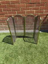 Brass mesh fire for sale  UK