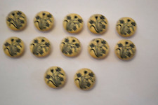 Boutons beige motifs d'occasion  Ézanville