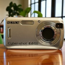 Câmera Sony Silver Carl Zeiss Vario-Tessar Cyber-Shot MPEG Movie VX DSC-S600 comprar usado  Enviando para Brazil