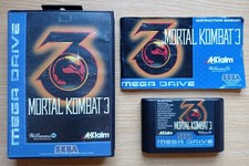 MORTAL KOMBAT 3 - SEGA MEGA DRIVE CIB PAL COMPLETO comprar usado  Enviando para Brazil