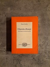 Franco cordero epistola usato  Firenze