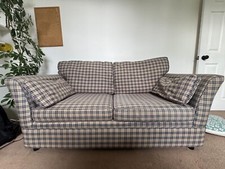 Ikea checkered blue for sale  LONDON