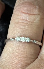 Bijoux bague blanc d'occasion  Gif-sur-Yvette