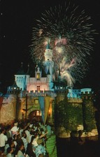 Postcard disneyland castle for sale  Midlothian