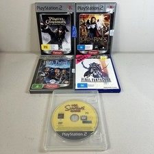 Pacote de jogos PS2 X 5 Simpsons Harry Potter Final Fantasy Senhor dos Anéis  comprar usado  Enviando para Brazil