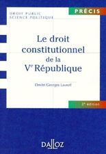 Droit constitutionnel repupliq d'occasion  France