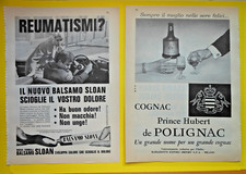 Pubblicità advertising 1960 usato  Italia