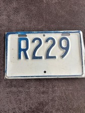 Vintage license plate for sale  SLOUGH