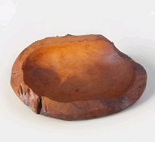 Holzschale handgefertigt anthr gebraucht kaufen  Oyten