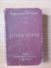 Code civil 1923. d'occasion  Sotteville-lès-Rouen