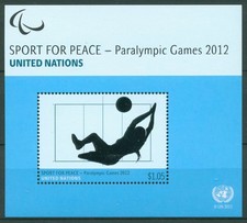 UNO New York 2012 Paralympische Sommerspiele London Block 37 postfrisch (C66174), usado comprar usado UNO New York 2012 Paralympische Sommerspiele London Block 37 postfrisch (C66174), usado comprar usado  Enviando para Brazil