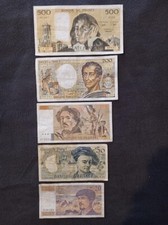 Billets francs usagés d'occasion  Toulouse-